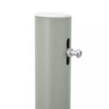 szürke kihúzható oldalsó teraszi napellenző 170 x 300 cm