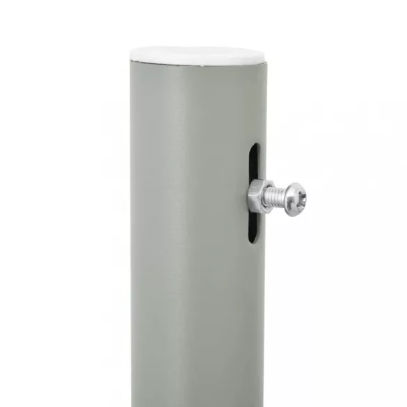 krémszínű behúzható oldalsó teraszi napellenző 100 x 500 cm