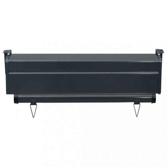 szürke oldalsó terasznapellenző 65 x 250 cm