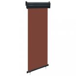 barna oldalsó terasznapellenző 65 x 250 cm
