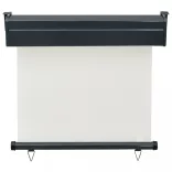 krémszínű oldalsó terasznapellenző 85 x 250 cm