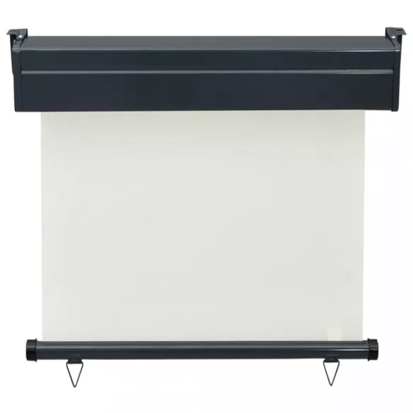 krémszínű oldalsó terasznapellenző 85 x 250 cm