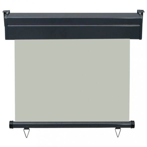 szürke oldalsó terasznapellenző 85 x 250 cm