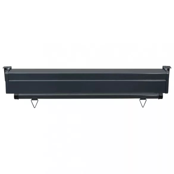 fekete erkély oldalnapellenző 105 x 250 cm