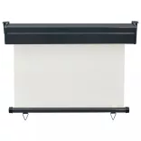 krémszínű oldalsó terasznapellenző 105 x 250 cm