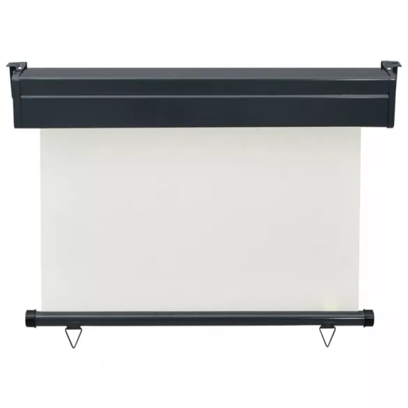 krémszínű oldalsó terasznapellenző 105 x 250 cm