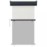 krémszínű oldalsó terasznapellenző 105 x 250 cm