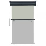 szürke oldalsó terasznapellenző 105 x 250 cm