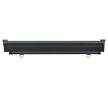 piros oldalsó terasznapellenző 145 x 250 cm