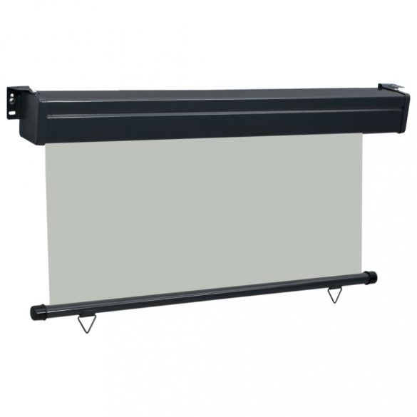 szürke oldalsó terasznapellenző 145 x 250 cm