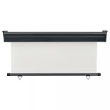 krémszínű oldalsó terasznapellenző 165 x 250 cm