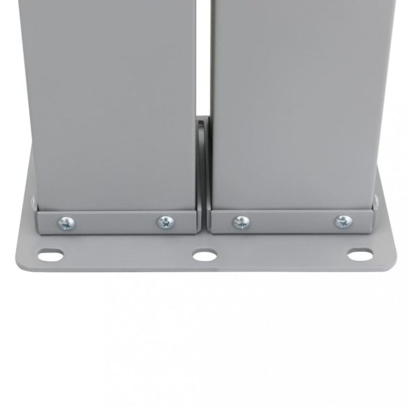 antracitszürke behúzható oldalsó napellenző 100 x 600 cm