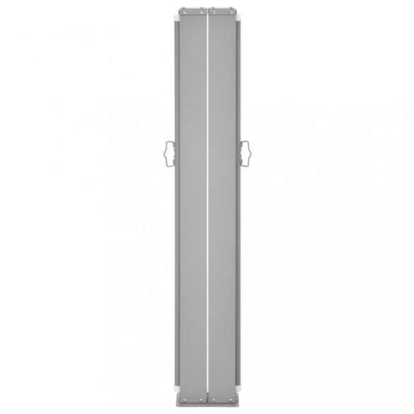 barna behúzható oldalsó napellenző 100 x 600 cm