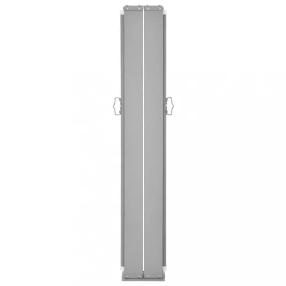 kék behúzható oldalsó napellenző 100 x 600 cm