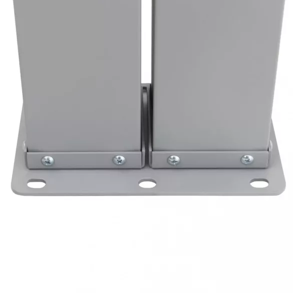 krémszínű behúzható oldalsó napellenző 140 x 600 cm