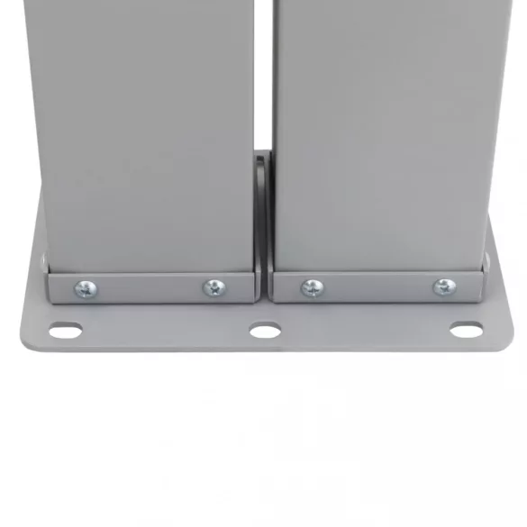 piros behúzható oldalsó napellenző 140 x 600 cm