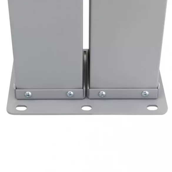 fekete behúzható oldalsó napellenző 100 x 1000 cm