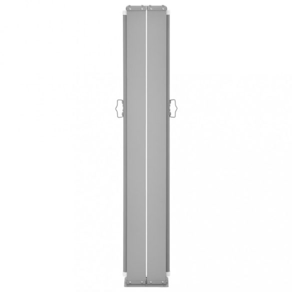 antracitszürke behúzható oldalsó napellenző 100 x 1000 cm