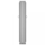 piros behúzható oldalsó napellenző 100 x 1000 cm