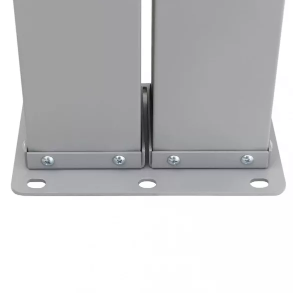 fekete behúzható oldalsó napellenző 120 x 1000 cm