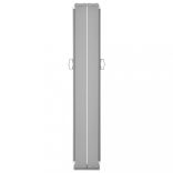 antracitszürke behúzható oldalsó napellenző 120 x 1000 cm