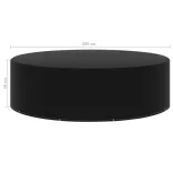 kerti bútor huzat 10 fűzőlyukkal 205 x 90 cm