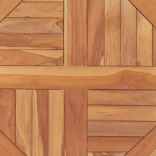 kerek tömör tíkfa asztallap 2,5 cm 60 cm