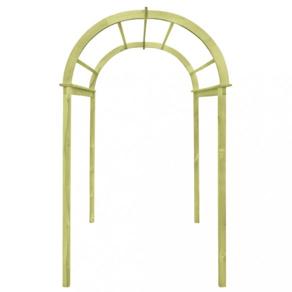 impregnált fenyőfa rácsos boltív 125 x 150 x 235 cm