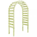 impregnált fenyőfa kerti pergola 130 x 60 x 230 cm