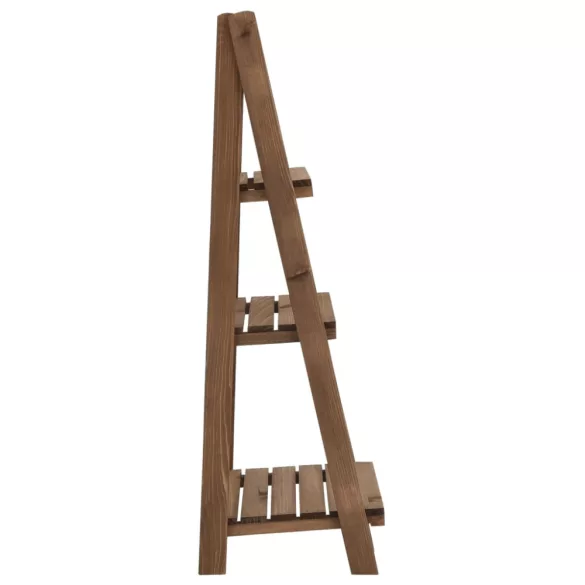 tömör fenyőfa virágtartó táblával 40 x 30 x 90 cm