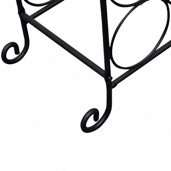 fém bortartó állvány 21 palackhoz