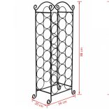 fém bortartó állvány 21 palackhoz