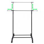 Ruházat Állvány 4 Vállfa Állítható 1 Függő Sín Görgők