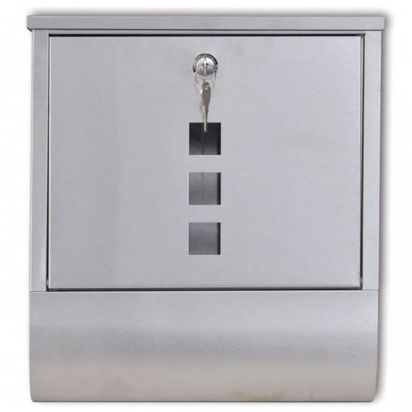 Rozsdamentes acél postaláda