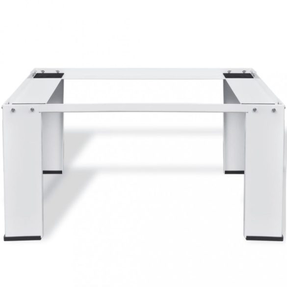 fehér mosógéptartó állvány