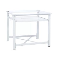 fehér mosógéptartó állvány kihúzható polccal