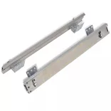 2 db ezüstszínű kihúzható drótkosár 400 mm