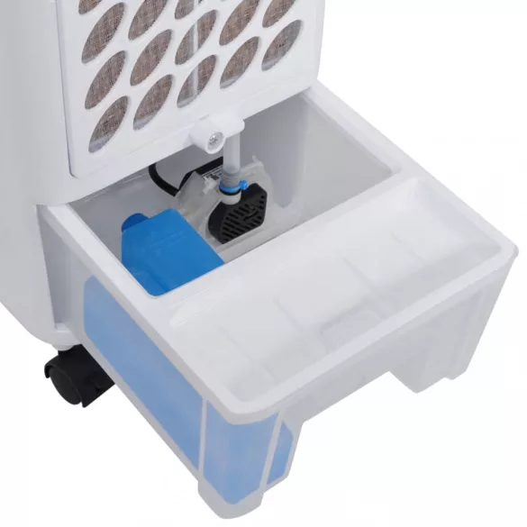 hordozható léghűtő 80 W 4 L 25 x 26 x 56 cm