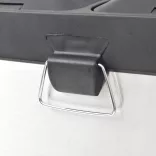 rozsdamentes acél lábpedálos szelektív szemeteskuka 36 L