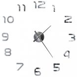 modern ezüst 3D falióra 100 cm XXL