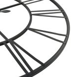 vintage stílusú fém falióra kvarcszerkezettel, 80 cm XXL méret