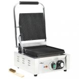 kontaktgrill rozsdamentes acélból 1800 W 31 x 30,5 x 20 cm