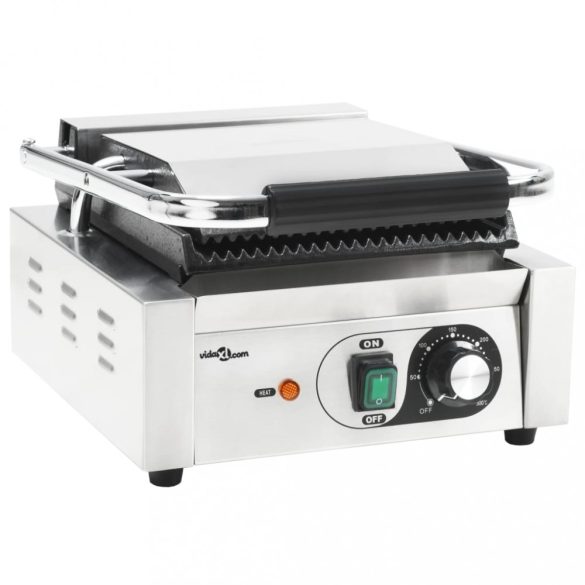 kontaktgrill rozsdamentes acélból 1800 W 31 x 30,5 x 20 cm