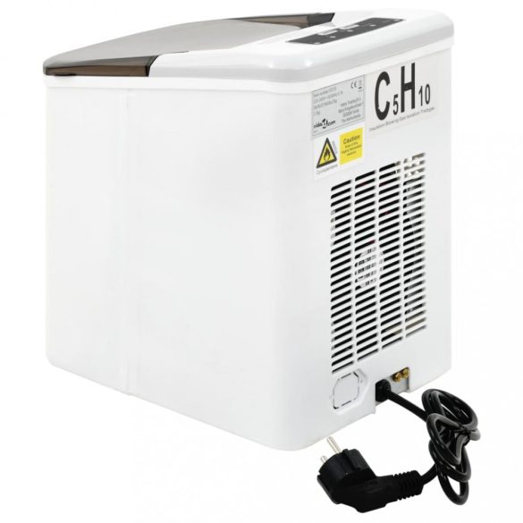 fehér 1,4 l-es jégkockakészítő gép 15 kg/24 h