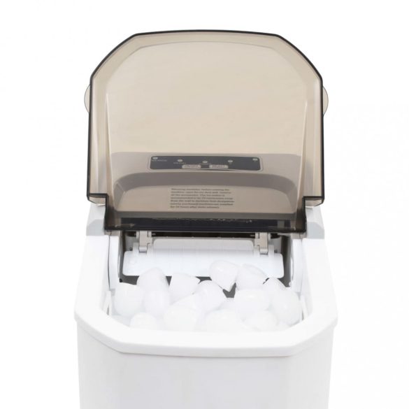 fehér 1,4 l-es jégkockakészítő gép 15 kg/24 h