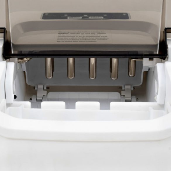 fehér 1,4 l-es jégkockakészítő gép 15 kg/24 h