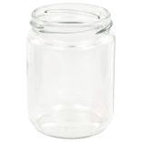 48 db 230 ml-es befőttesüveg piros-fehér tetővel