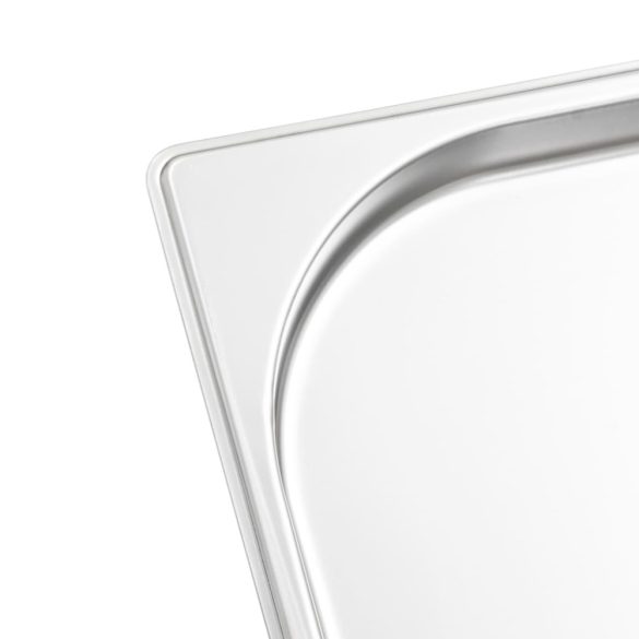 8 db rozsdamentes acél Gasztronorm edény GN 1/2 20 mm