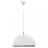 fehér-ezüst függőlámpa Ø50 cm E27