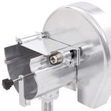 ezüst alumínium kézi zöldségvágó 22 x 44,5 cm